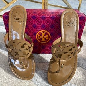 Tory Burch Miller sandal  tan/ nude/ sand color